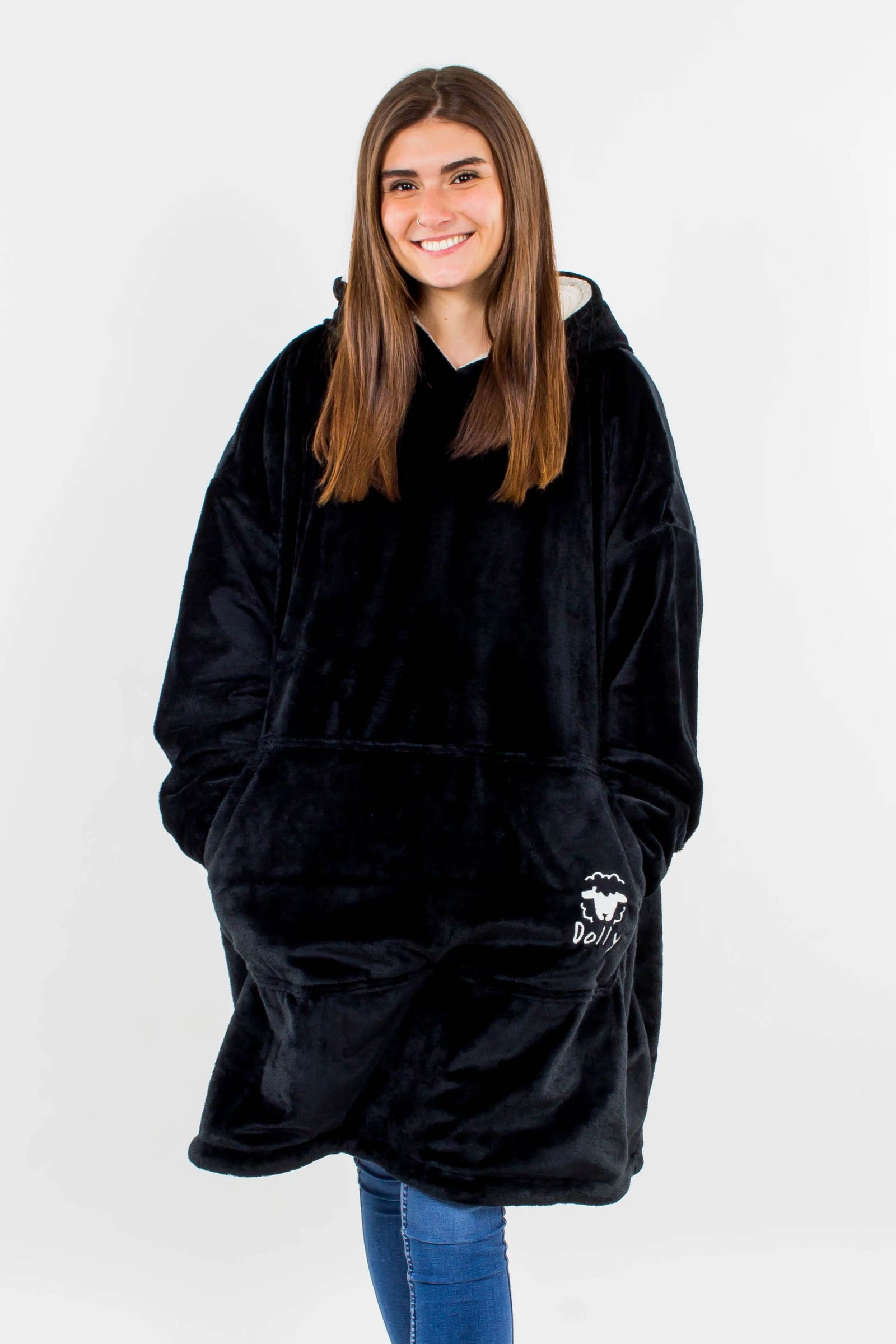 Abrigo Oversize - Dolly Negro Unisex