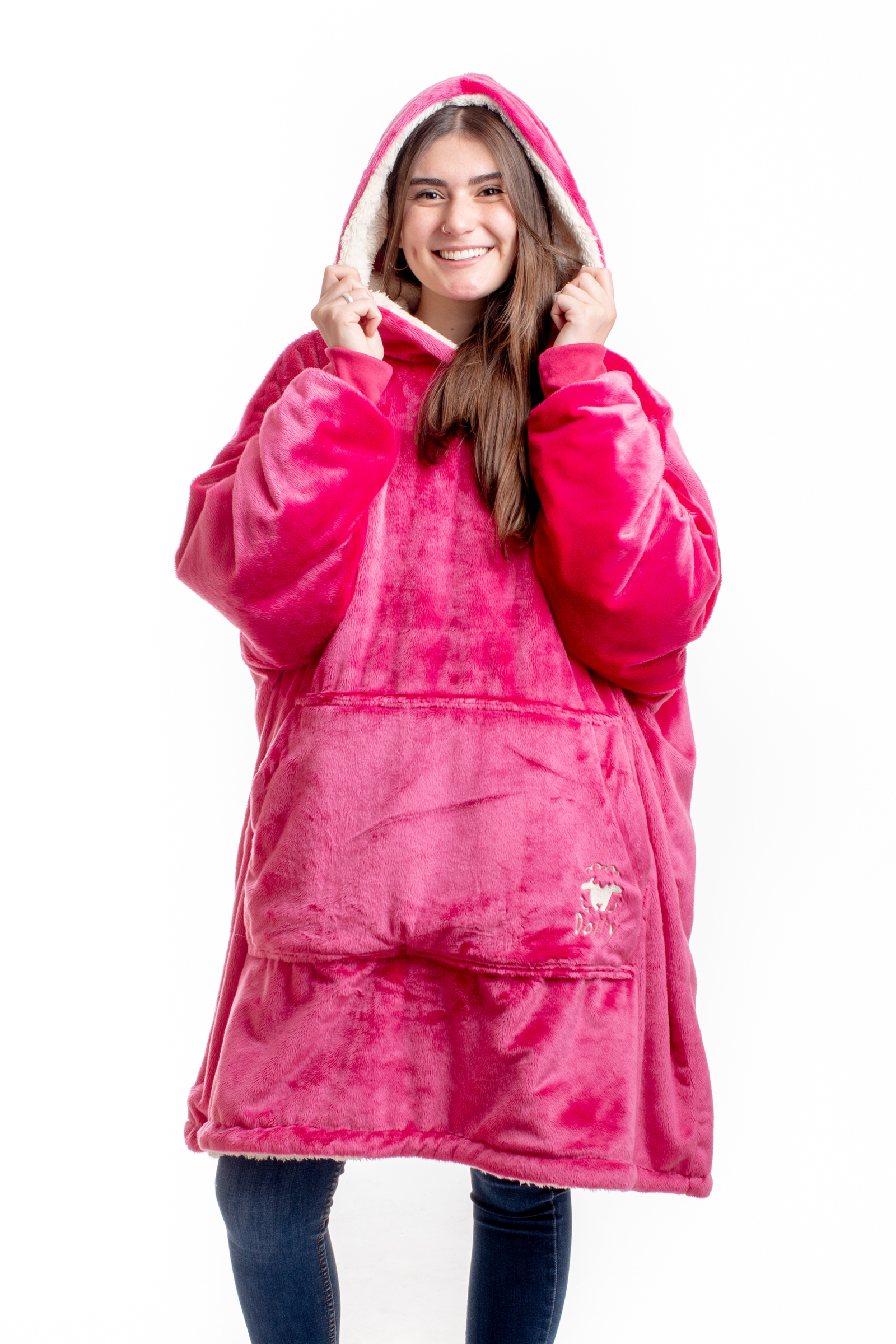Abrigo Oversize - Dolly Fucsia Unisex