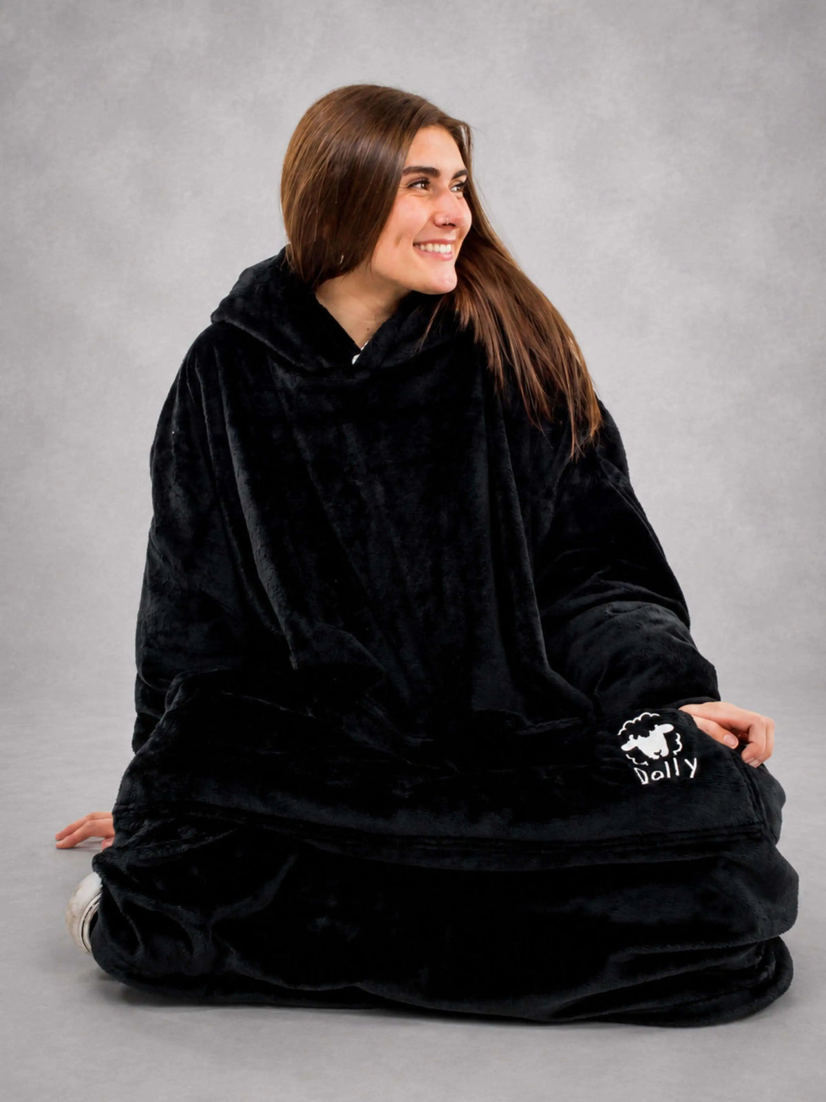 Abrigo Oversize - Dolly Negro Unisex