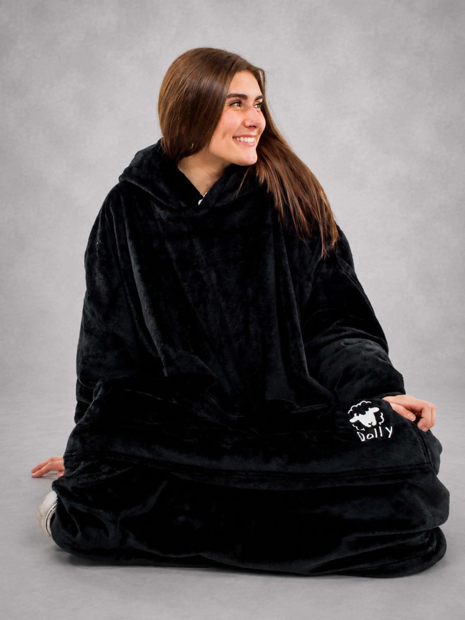 Abrigo Oversize - Dolly Negro Unisex