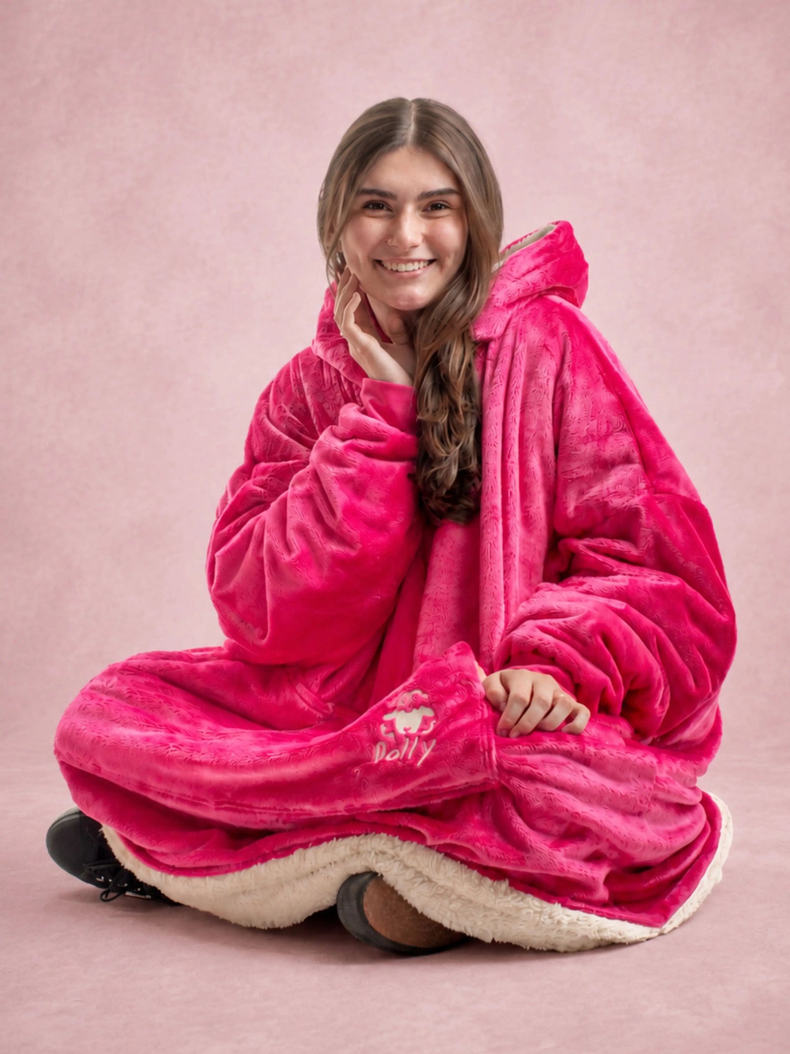 Abrigo Oversize - Dolly Fucsia Unisex