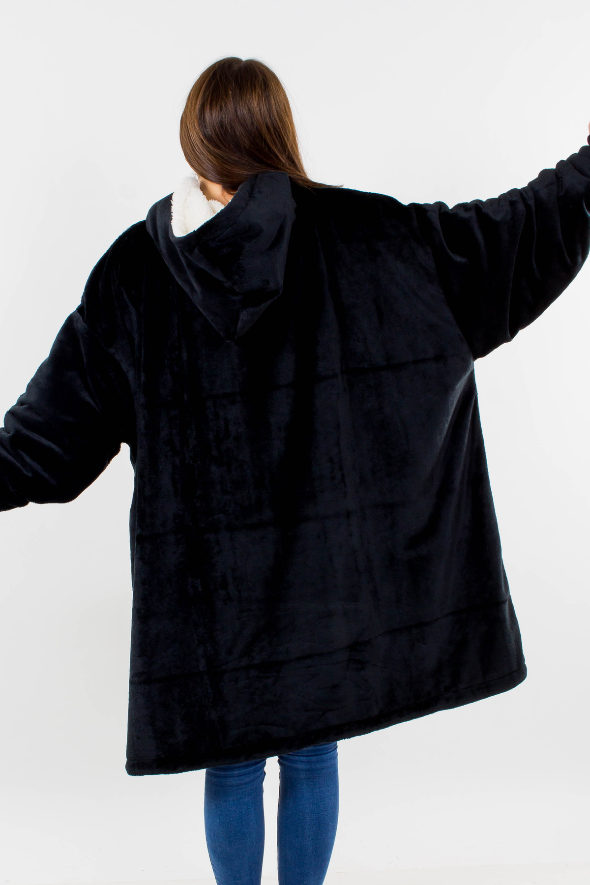 Abrigo Oversize - Dolly Negro Unisex