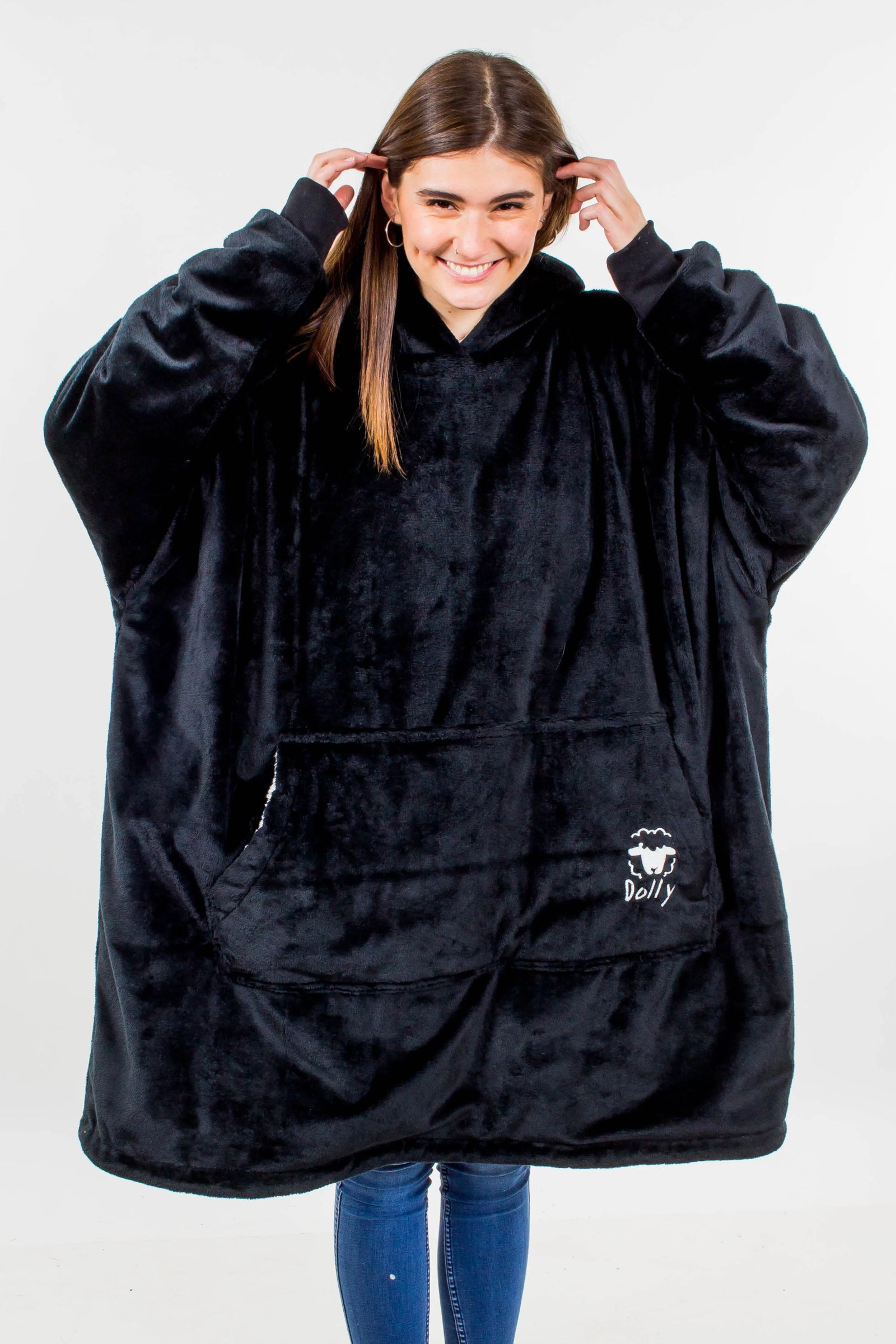 Abrigo Oversize - Dolly Negro Unisex