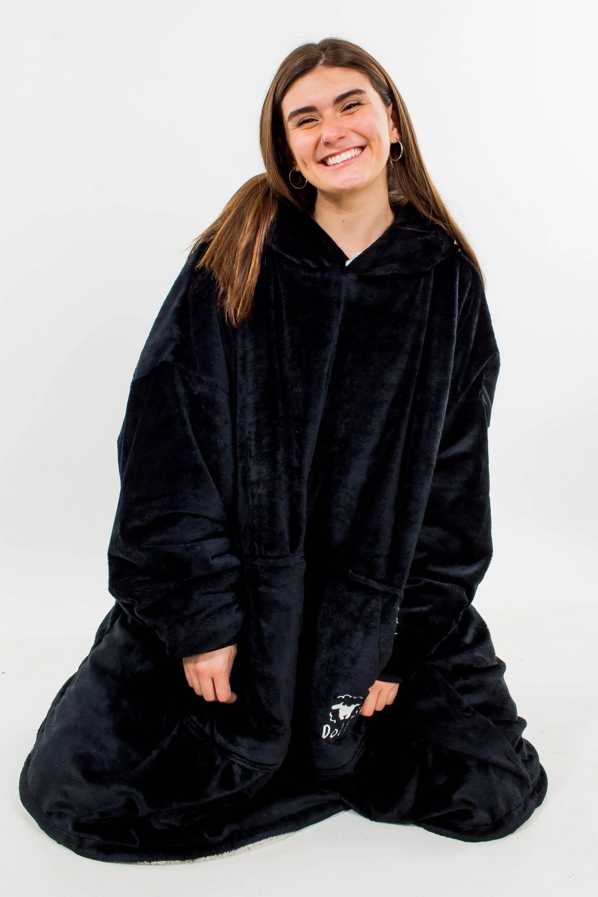 Abrigo Oversize - Dolly Negro Unisex