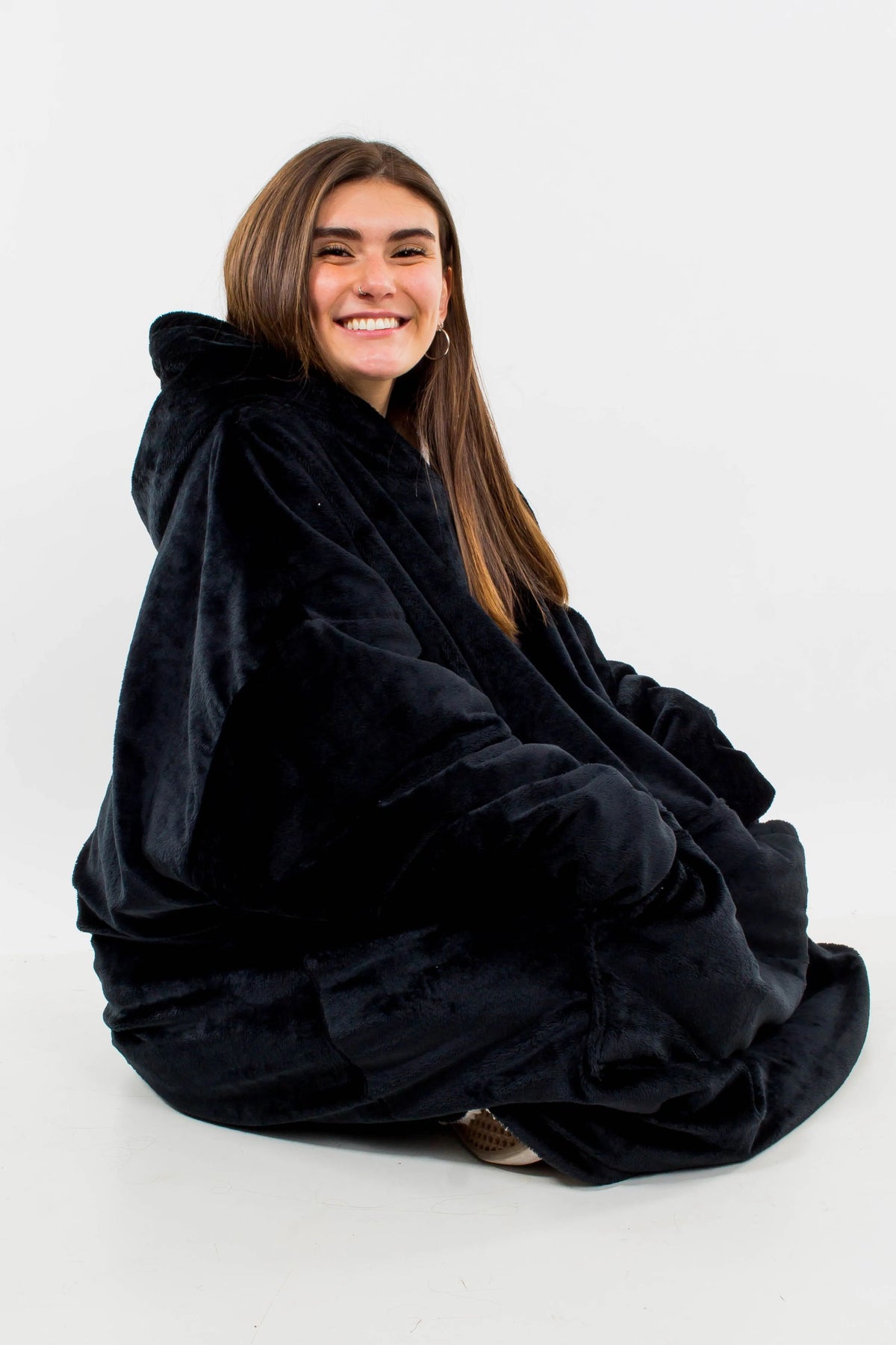 Abrigo Oversize - Dolly Negro Unisex